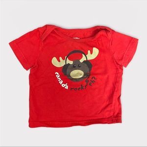 GEORGE | 3/$15| Red Graphic Baby Tshirt